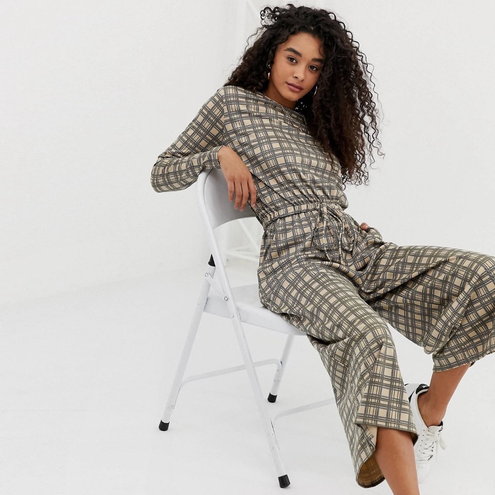 ASOS Checkered Jumpsuit